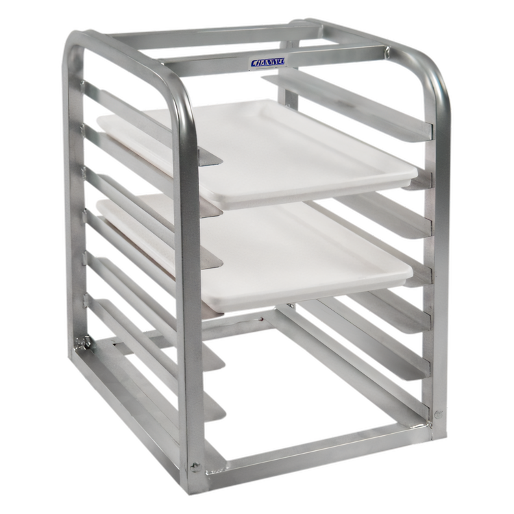 Product image #1 for Channel Manufacturing Half-Size Aluminum Tabletop End-Load Bun Pan Rack, 7-Pan Capacity
