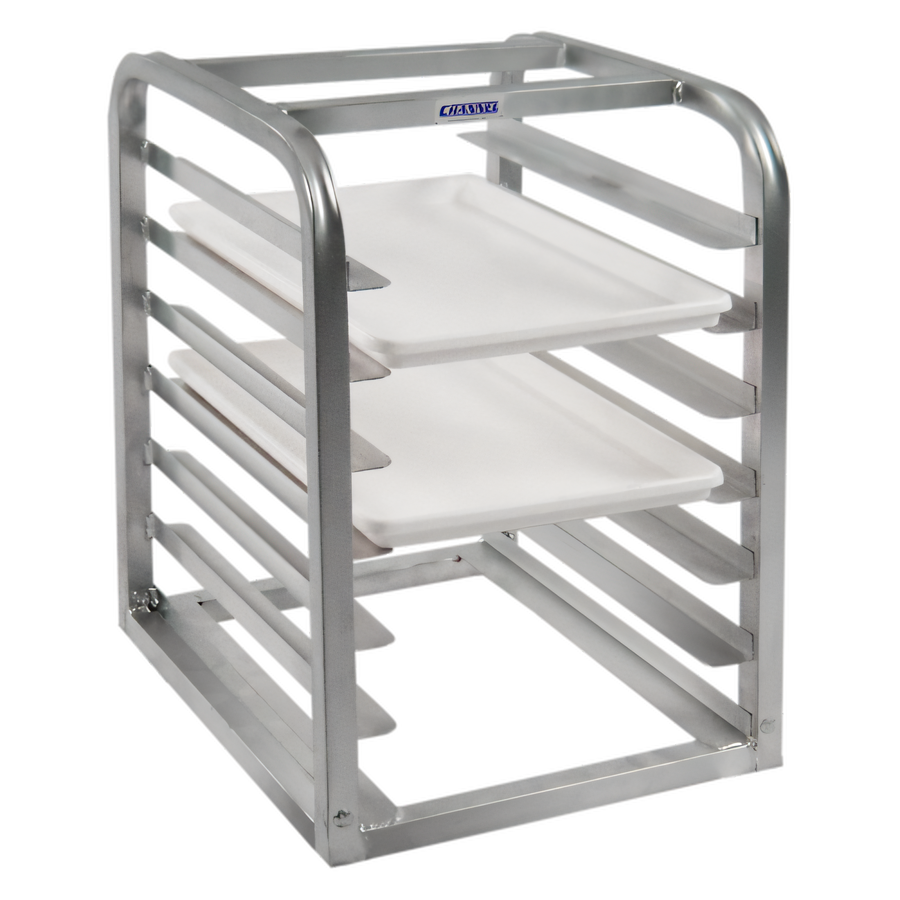 Product image #1 for Channel Manufacturing Half-Size Aluminum Tabletop End-Load Bun Pan Rack, 7-Pan Capacity