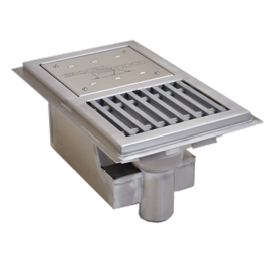 Product image #1 for Eagle Group WTFT-1530-FGG 30"W x 15"D Cool Trough Water Tempering System with Grated Floor Drain