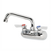 Thumbnail image #1 for Krowne Silver Series Splash-Mounted Commercial Faucet with 6-Inch Swing Spout, 4-Inch Centers
