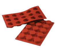 Silikomart SF027 Petit-Four Silicone Mold with 15 Cavities