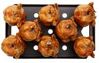 Lainox Speedy Chicken 1/1 GN Non-Stick Chicken Cooking Pan for 8 Chickens