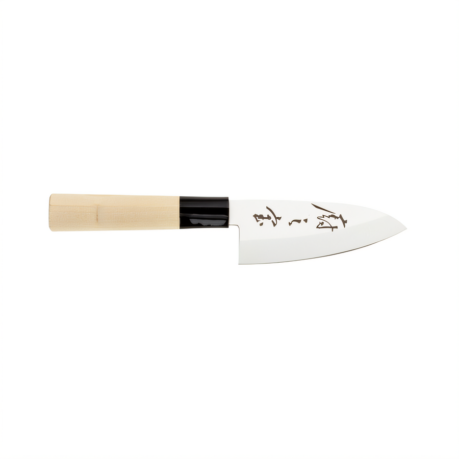 Product image #1 for Mercer Culinary Asian Collection 4-Inch Deba Utility Knife with Wood Handle