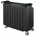 Thumbnail image #2 for Cambro 54-Inch Designer Decor Portable Beverage Bar with Ice Sink, Speed Rail, Top Shelf, and Vinyl Cover