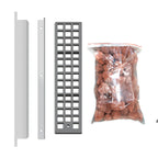 Thumbnail image #1 for Omcan USA 47763 Lava Rock Kit for 24-Inch Charbroiler with 5 Cast Iron Racks and 3.2 kg Lava Rocks