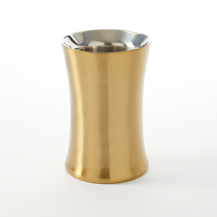 Product image #1 for Gold Double-Wall Stainless Steel Wine Cooler
