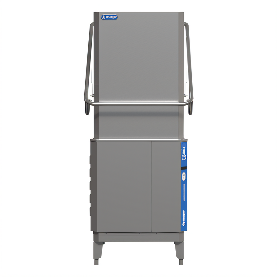 Product image #1 for Insinger Premier Series CX20H Extra High Hood High-Temperature Door-Type Dishwasher with Built-In HeatCore Booster, 60 Racks/Hour