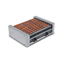Roll-A-Grill 10-Roller Hot Dog Roller Grill, 18 Hot Dog Capacity, 220V