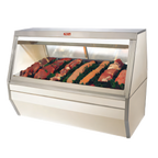 Thumbnail image #1 for Howard-McCray R-CMS35-4-BE-LED 50-Inch Double-Duty Red Meat Service Case, Full Service, Remote Refrigeration, Straight Glass, LED Lighting