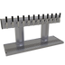 Thumbnail image #1 for Glastender 2-Column Countertop Tee Draft Dispensing Tower, 12 Faucets, Glycol-Cooled, Stainless Steel