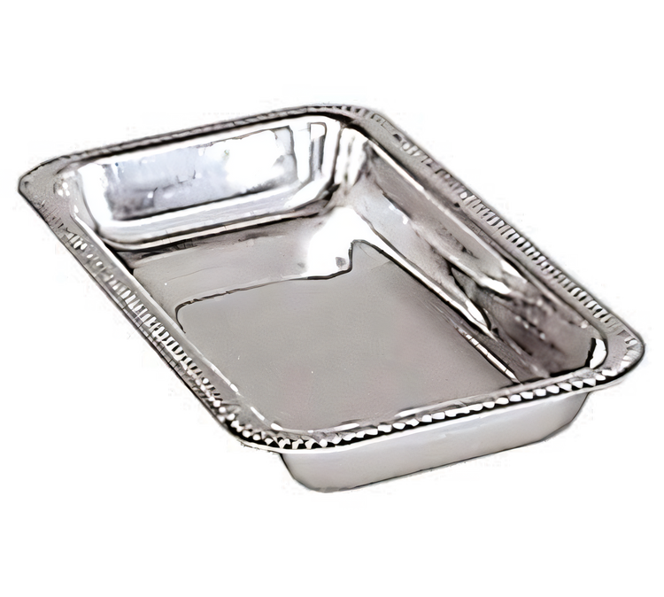 Product image #1 for Admiral Craft Stainless Steel Celery/Bread Tray with Gadroon Edge, 11 x 5-3/4 x 1-1/2 Inches