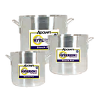 Thumbnail image #1 for Admiral Craft Equipment Corp. Hercules H3-SP160 160 Qt Extra-Heavy 3003 Aluminum Stock Pot, Pot Only