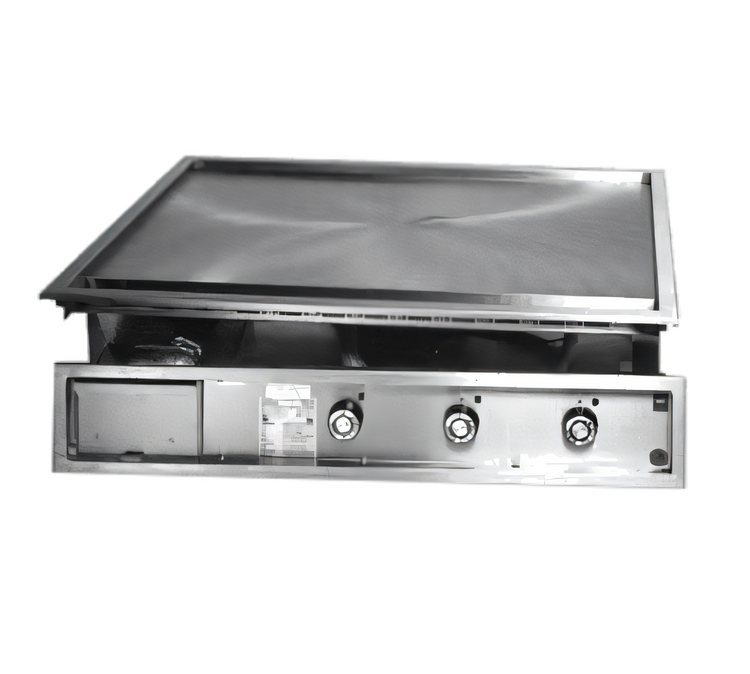 Product image #1 for Lang Marine Electric Drop-In Commercial Griddle with 48-Inch x 24-Inch Cooking Surface, 1-Inch Polished Steel Plate, and Thermostatic Controls
