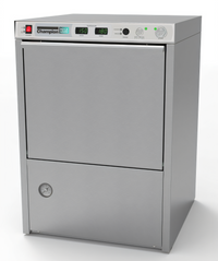 Champion UH130B MAX High-Temperature Sanitizing Undercounter Dishwasher, 20 x 20 Rack, 25 Racks/Hour