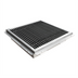Thumbnail image #1 for 18 x 18 Inch Stainless Steel Floor Trough with Grating Bar