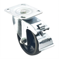 5-Inch Heavyweight Shelf Caster with Brake for AWRK-20HBK