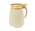 Thumbnail image #1 for Vollrath Dripcut 48 oz Syrup Dispenser with White Polyethylene Jar and Brown Plastic Top