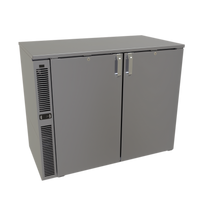 Glastender C1SB44 44-Inch Two-Section One-Zone Side-Serviced Back Bar Cooler