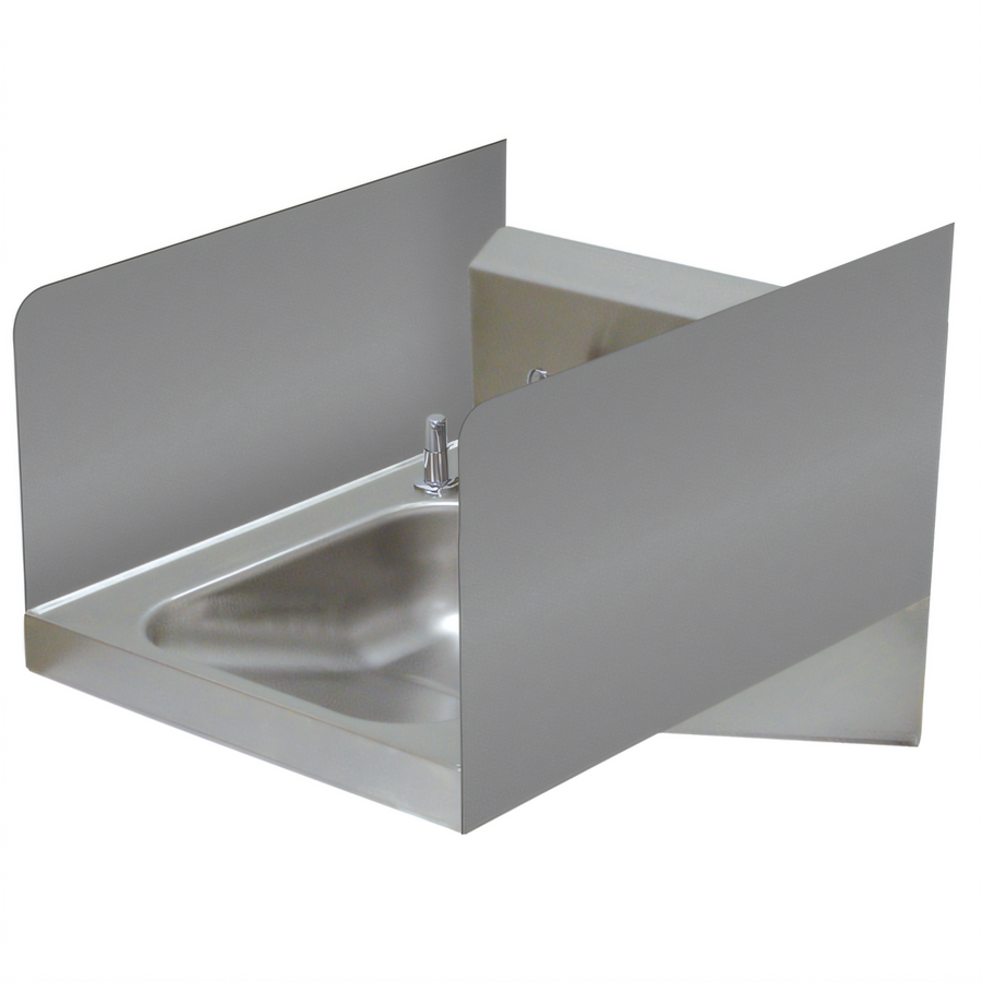 Product image #1 for Advance Tabco Welded Double Side Splash for ADA Compliant Hand Sinks, 12-Inch High