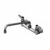 Thumbnail image #1 for T&S Brass Wall-Mount Mixing Faucet with 14-Inch Swing Nozzle and 8-Inch Adjustable Centers