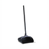 Thumbnail image #1 for Lobby Pro Black Upright Dust Pan with Long Handle and Rear Wheels