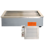 Thumbnail image #1 for Duke Manufacturing ADI-1M-TC-P Drop-In Tri-Channel Refrigerated Cold Pan, 8-Inch Deep, Self-Contained, Stainless Steel Interior