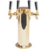 Thumbnail image #1 for 4-Faucet Air-Cooled Countertop Column Draft Beer Tower with Polished Stainless Steel Finish