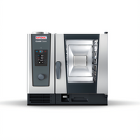 RATIONAL iCombi Classic 6-Half-Size Natural Gas Countertop Combi Oven, 120V, 1-Phase