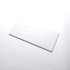 Thumbnail image #1 for American Metalcraft FSLW18 18-Inch Rectangular White Melamine Faux Slate Serving Platter Case of 12