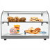 Thumbnail image #1 for KoolMore Countertop Bakery Display Case, 1.5 Cu. Ft., Curved Front Glass, Rear Door