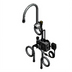 Thumbnail image #1 for T&S Brass ChekPoint Electronic Sensor Deck-Mount Single-Hole Gooseneck Touchless Faucet with Mixing Valve