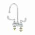 Thumbnail image #1 for T&S Brass B-1141-XSCR4V22 Workboard Mixing Faucet, 4-Inch Centers, Deck Mount, 5-3/4-Inch Swivel Gooseneck