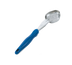 Thumbnail image #1 for Vollrath Jacob's Pride 2 oz Perforated Oval Bowl Spoodle Portion Control Serving Spoon, Blue Handle