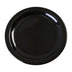 Thumbnail image #1 for Kingline 6-1/2 Inch Round Narrow Rim Melamine Pie Plate, Black