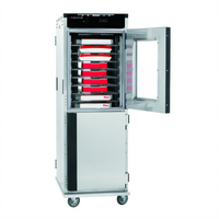 Cres Cor Full-Height Mobile Heated Pass-Thru Pizza Holding Cabinet, 24 Pizza Box Capacity
