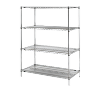 Metro Super Erecta Stationary Starter Wire Shelving Unit, 36