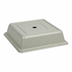 Thumbnail image #2 for Cambro Versa Camcover Square Fiberglass Plate Cover, 8-5/8 Inch Inside, No Vent Hole, Antique Parchment