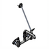 Thumbnail image #1 for T&S Brass Wall-Mount Service Sink Faucet, 8-Inch Centers, Lever Handles, Dual Vacuum Breaker, Built-In Stops, Polished Chrome Finish