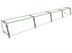 Thumbnail image #1 for Hatco Flav-R-Shield EP21 4-Bay Full-Service Pass-Over Sneeze Guard, 144 x 18 x 17.25 Inch, Single-Sided