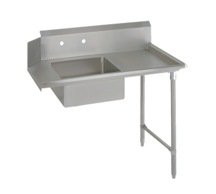 Product image #1 for John Boos Straight Soiled Dishtable with 20 x 20 x 8 Pre-Rinse Sink, 36 x 30 x 44-Inch, Right-to-Left Operation