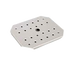Thumbnail image #1 for Admiral Craft Half Size Stainless Steel Perforated False Bottom with Finger Hole