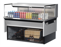 Turbo Air 48-Inch Low-Profile Drop-In Horizontal Open Refrigerated Display Case, Deck Only
