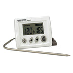 Thumbnail image #1 for Taylor Precision 3518N Digital Cooking Thermometer, 32° to 392°F, LCD Readout, Stainless Steel Probe with 4-ft Silicone Cord Case of 6