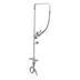 Thumbnail image #1 for T&S Brass B-0111-B EasyInstall Single-Hole Deck Mount Pre-Rinse Unit with 32-Inch Riser and 1.15 GPM Spray Valve