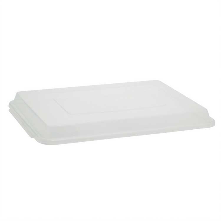 Product image #1 for Quarter-Size Clear Polypropylene Snap-On Sheet Pan Cover