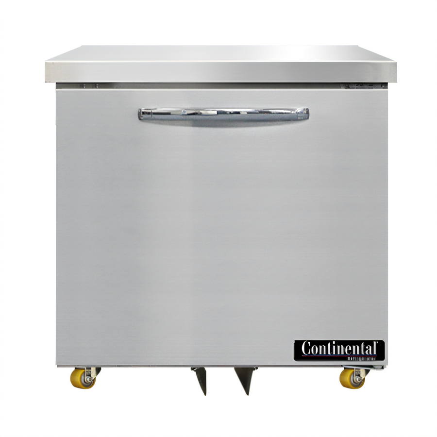 Product image #1 for Continental Refrigerator 32-Inch One-Section Undercounter Freezer, 9.0 Cu. Ft., Rear-Mounted Self-Contained Refrigeration