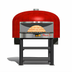 Thumbnail image #1 for Marra Forni NP70G Neapolitan Gas-Fired Round Brick Deck Pizza Oven on Stand