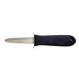 Thumbnail image #1 for Winco Boston-Style Oyster/Clam Knife, 7-5/8-Inch Overall Length, 2-7/8-Inch Stainless Steel Blade, Soft Grip Black Handle