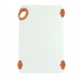 Thumbnail image #1 for STATIKBoard Rectangular Brown Co-Polymer Cutting Board with Rubber Grip Hook, 12 x 18 x 1/2 Inch