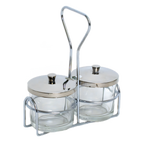 Thumbnail image #1 for Town Equipment 19820/DZ Glass Condiment Jar, 8 oz